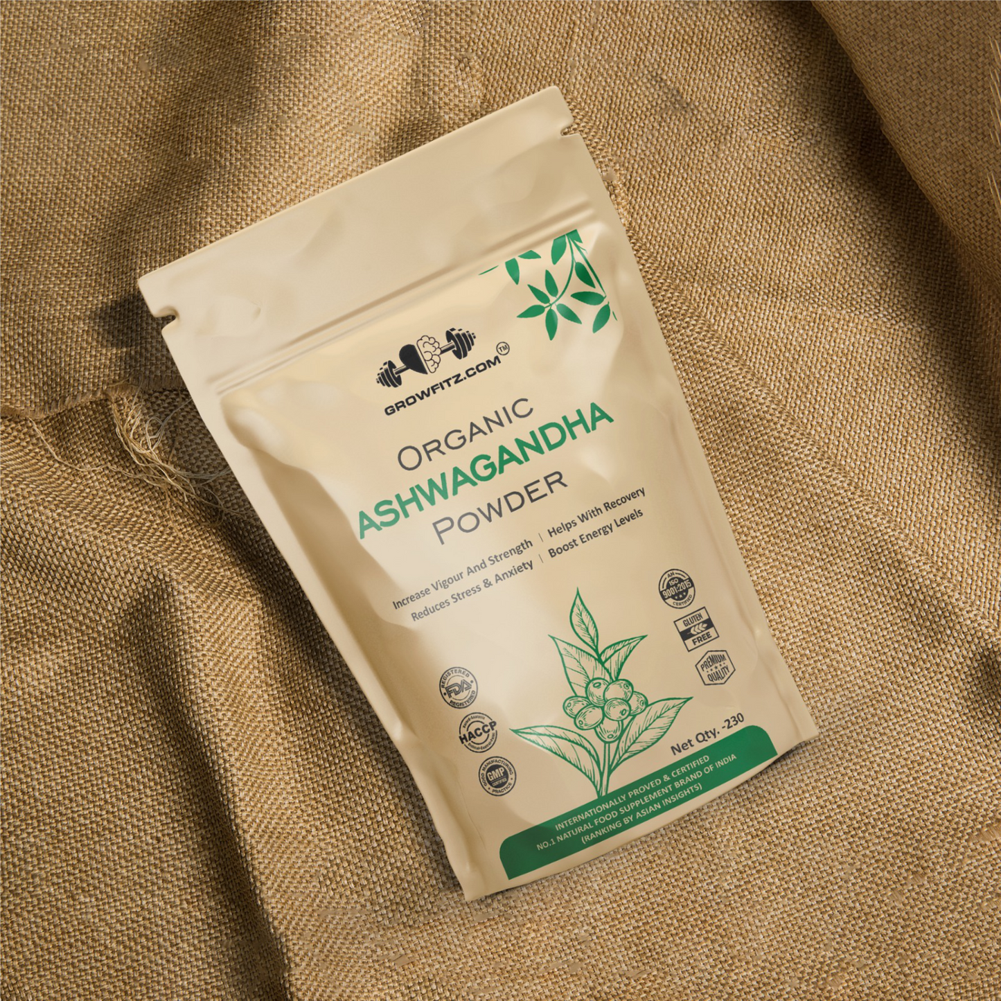Ashwagandha Root Powder | Herbal Wellness | 230g