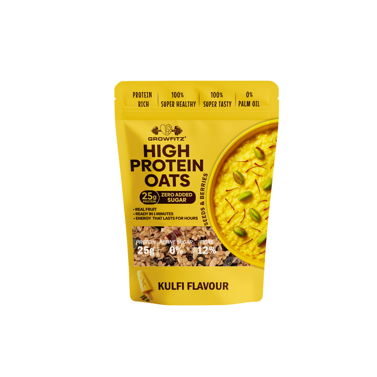 Kulfi Oats | 25g High Protein | 800g