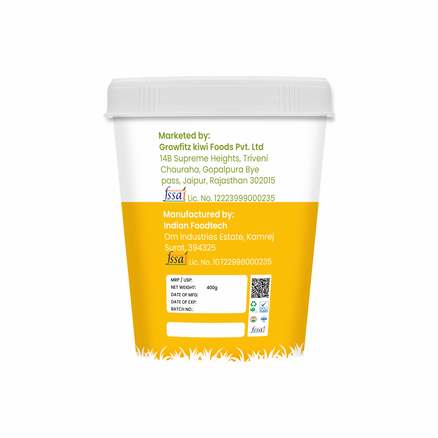 Elaichi Peanut Butter | 27g Protein | 400gm