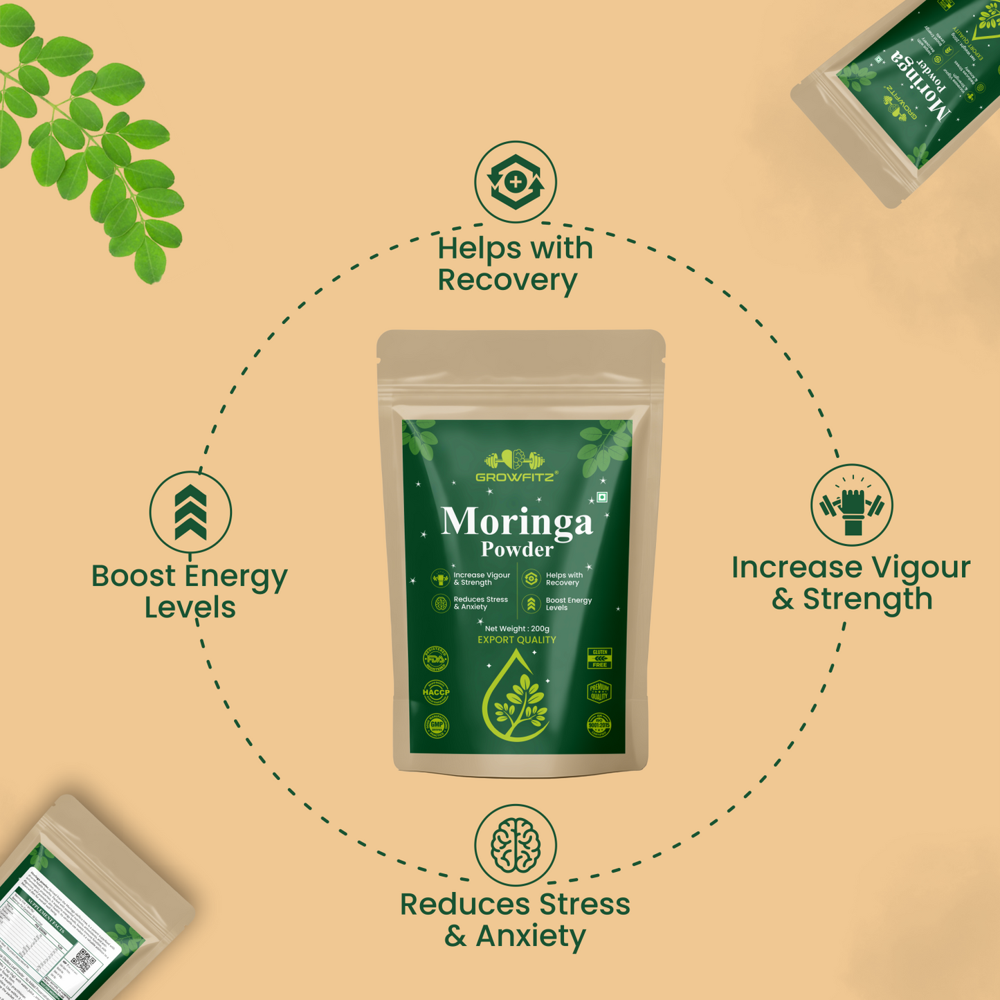 Moringa Powder | 100% Pure & Natural Superfood | 200g