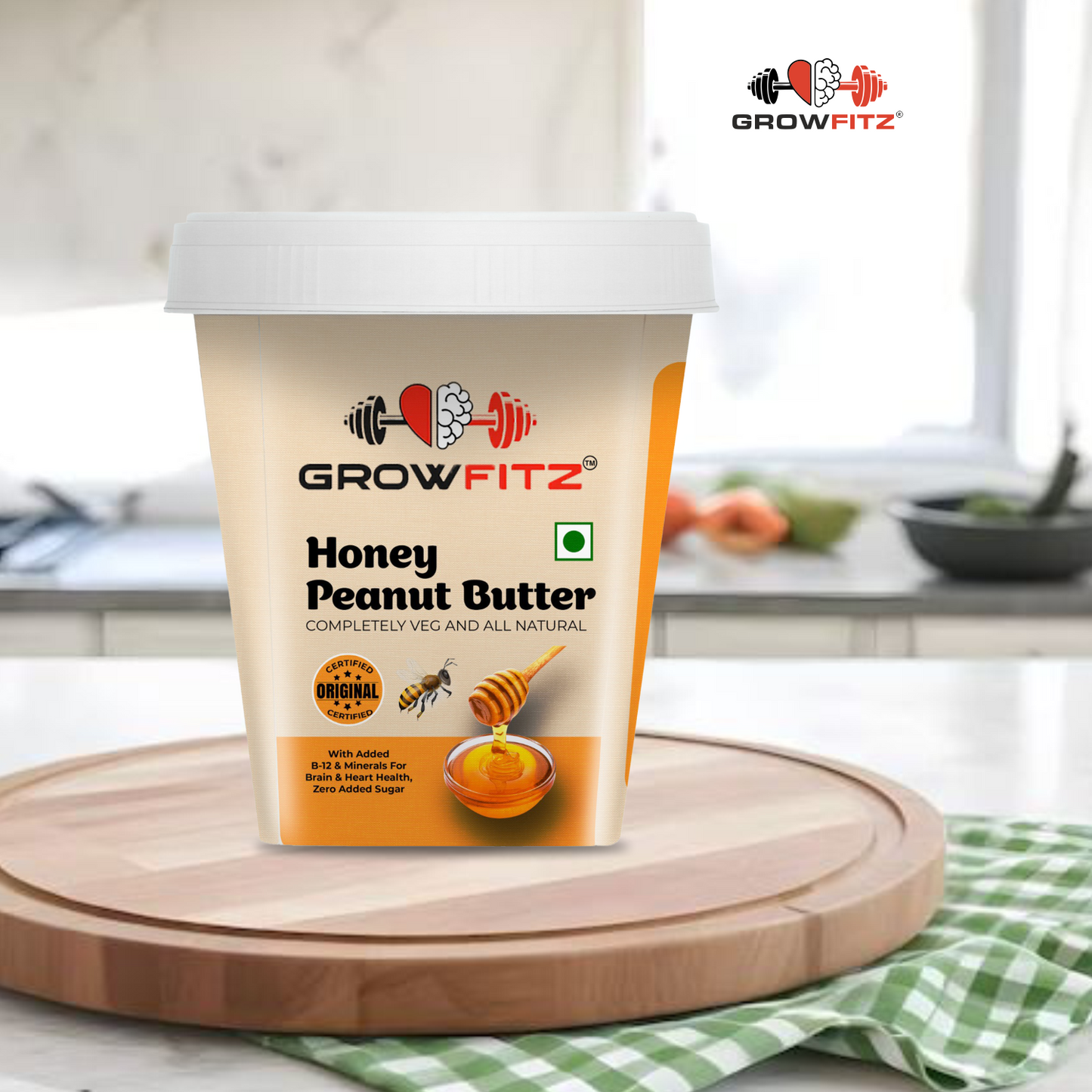 Honey Peanut Butter | 21g Protein | 500g Jar