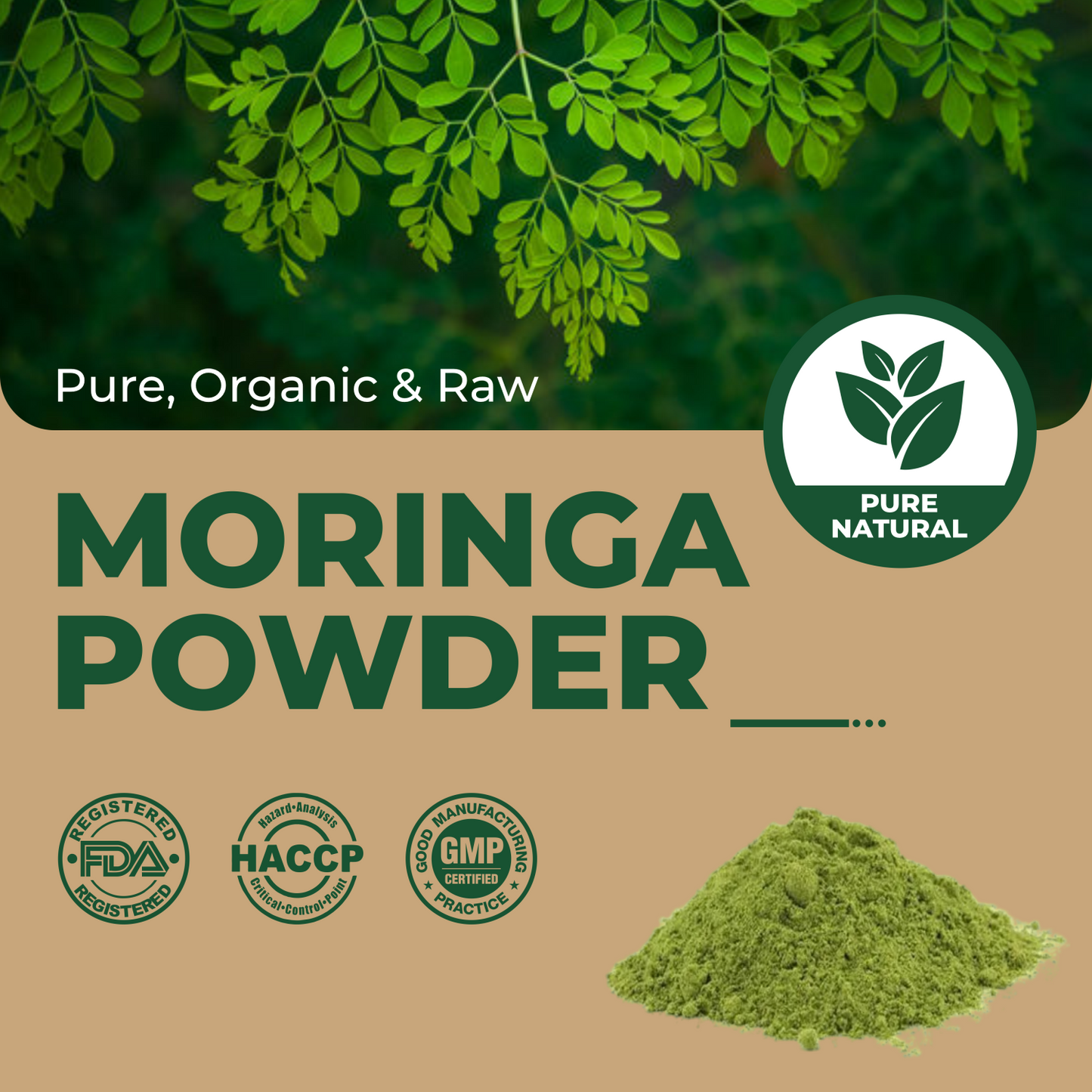 Moringa Powder | 100% Pure & Natural Superfood | 200g