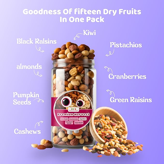 Growfitz Premium Mixed Dried Fruits 400g