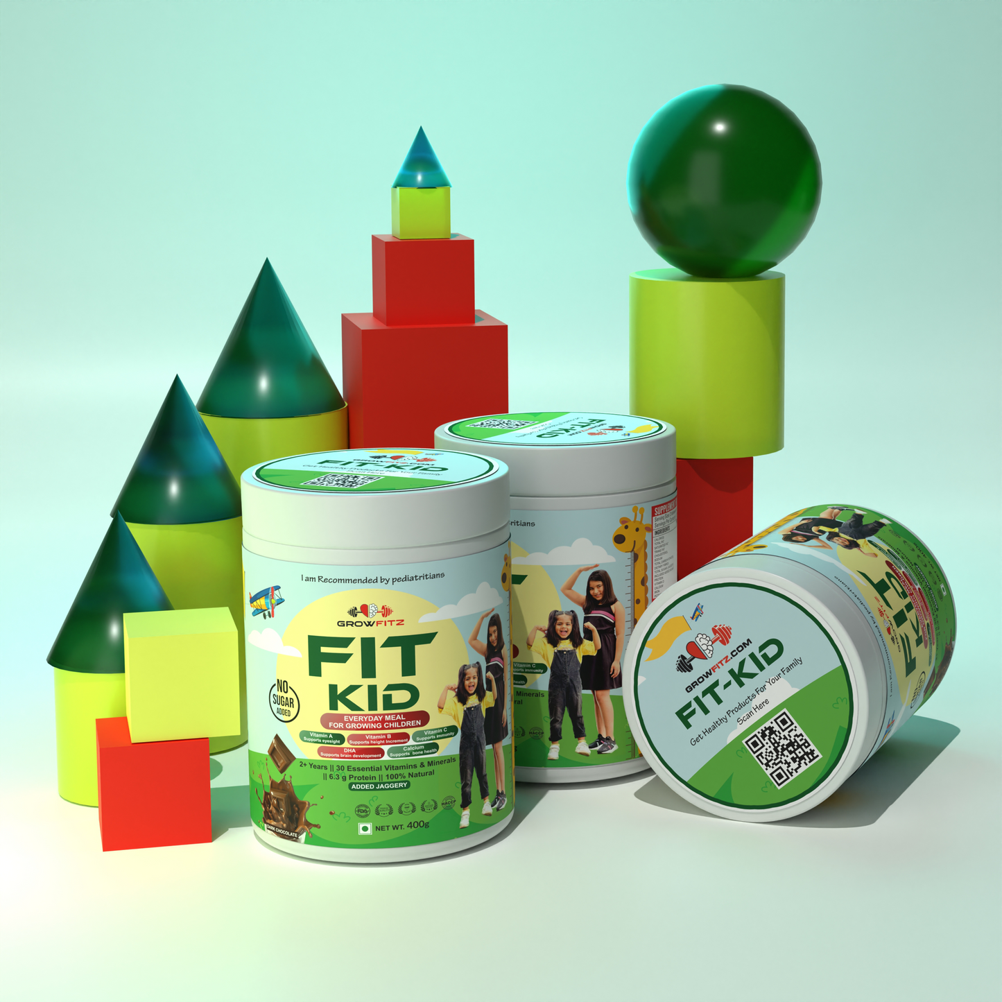 FitKid | Chocolate Flavor | Everyday Meal for Kids | 400g