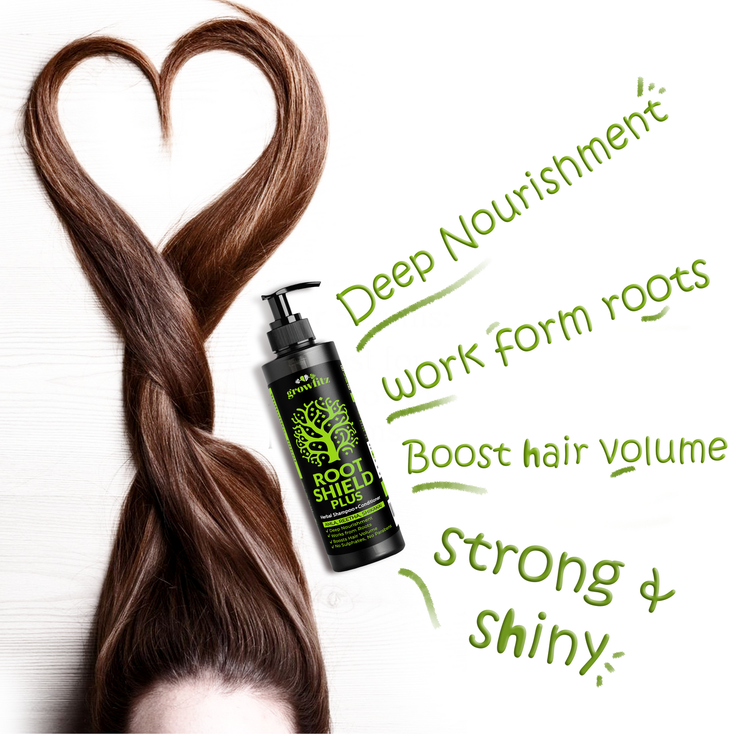 Organic Herbal Shampoo | For All Hair Types