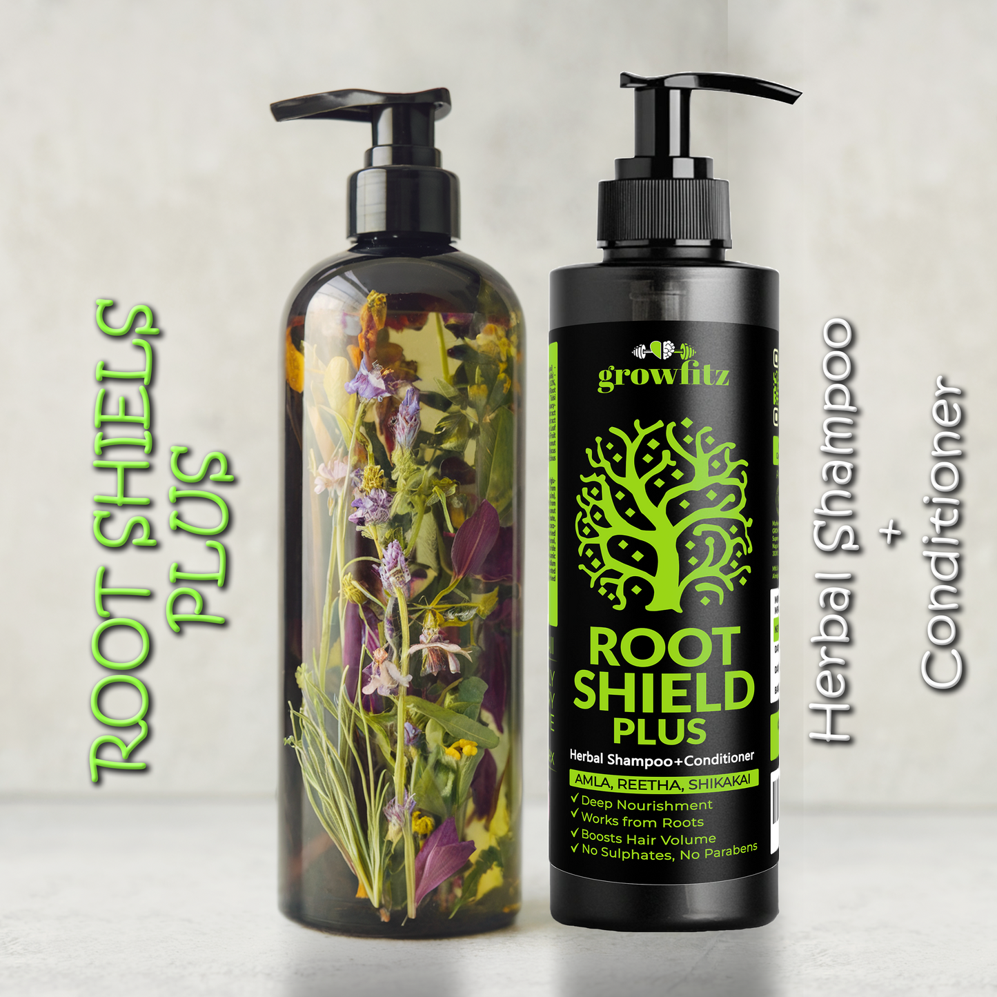 Organic Herbal Shampoo | For All Hair Types