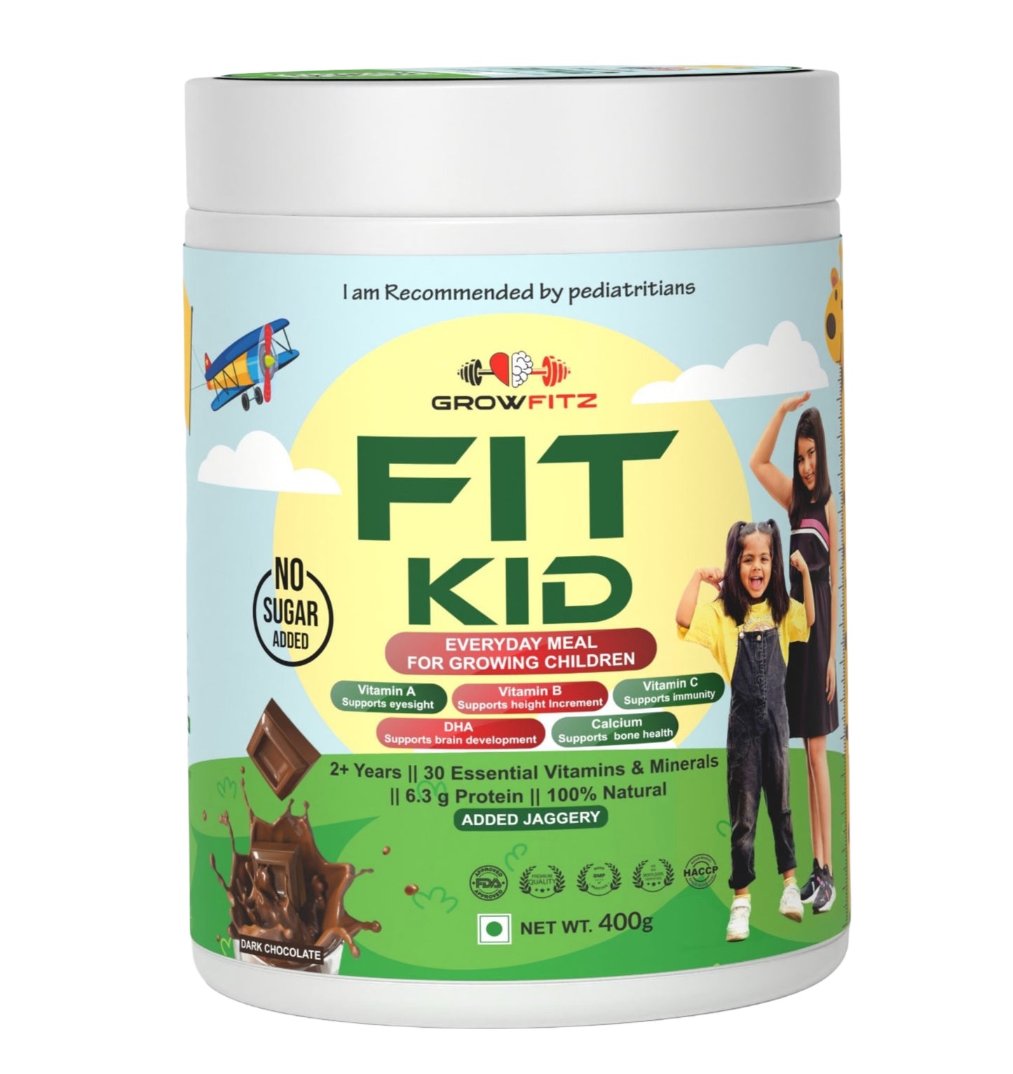 FitKid (Healthy Everyday Meal) Deep Chocolate 400g