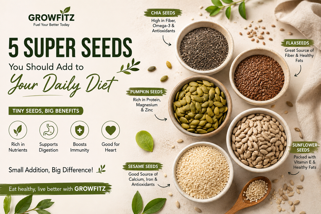 5 Super Seeds You Should Add to Your Daily Diet