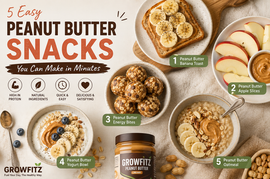 5 Easy Peanut Butter Snacks You Can Make in Minutes