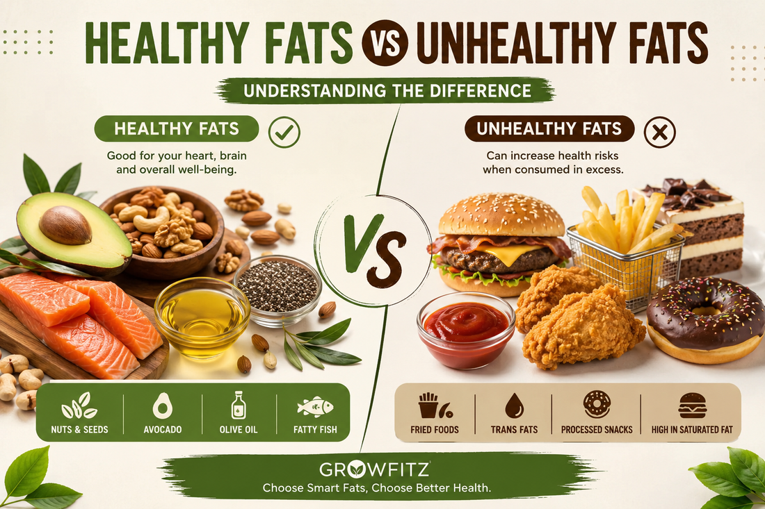 Healthy Fats vs Unhealthy Fats: Understanding the Difference