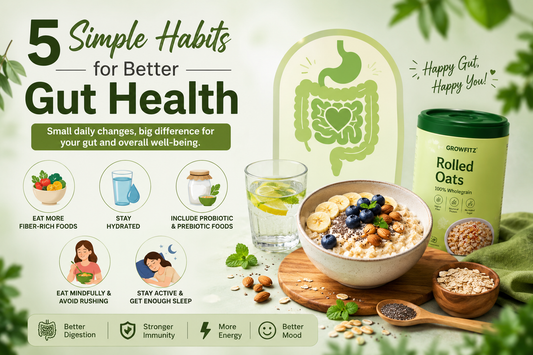 5 Simple Habits for Better Gut Health