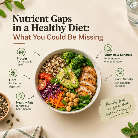 Nutrient Gaps in a Healthy Diet: What You Could Be Missing
