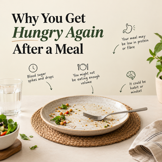 Why You Get Hungry Again After a Meal