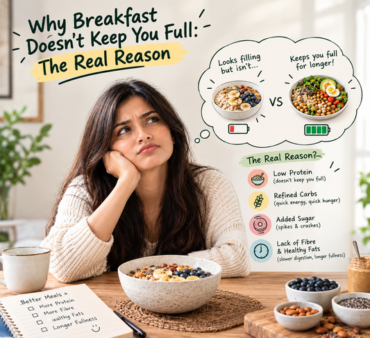 Why Breakfast Doesn't Keep You Full: The Real Reason