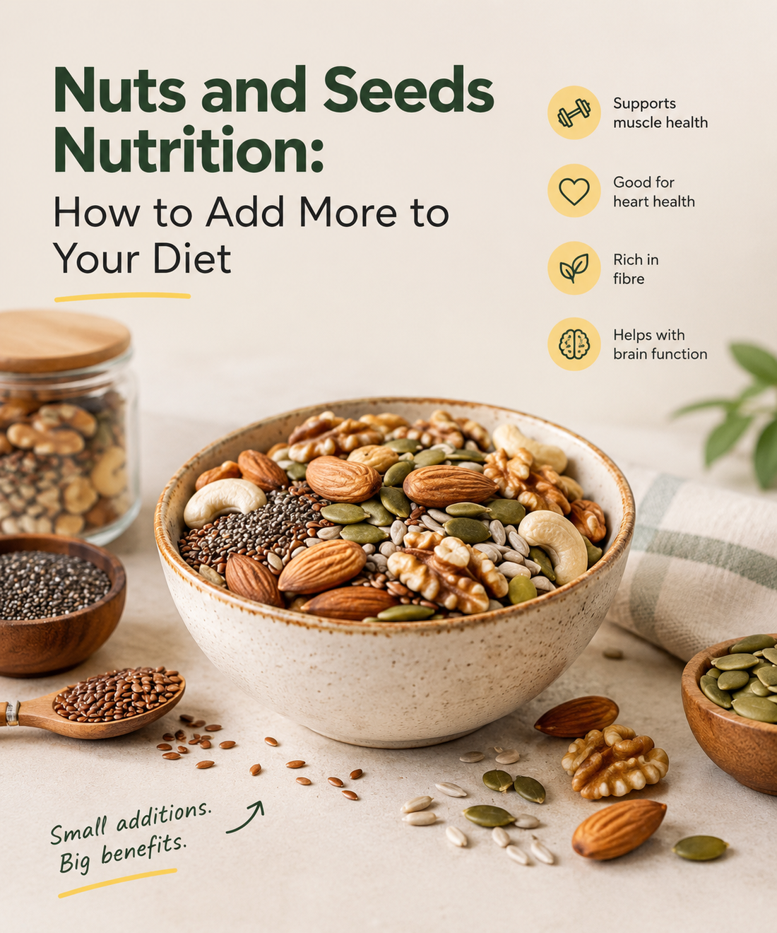 Nuts and Seeds Nutrition: How to Add More to Your Diet