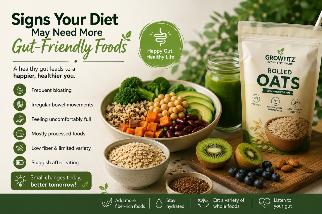 Signs Your Diet May Need More Gut-Friendly Foods