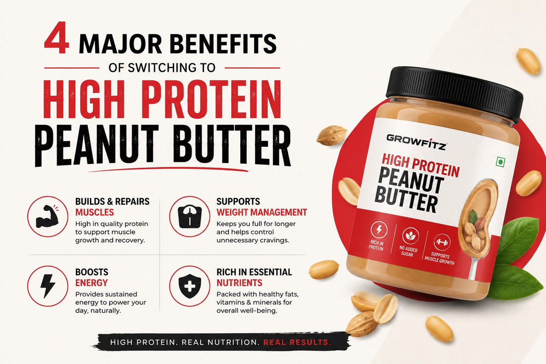 4 Major Benefits of Switching to High-Protein Peanut Butter