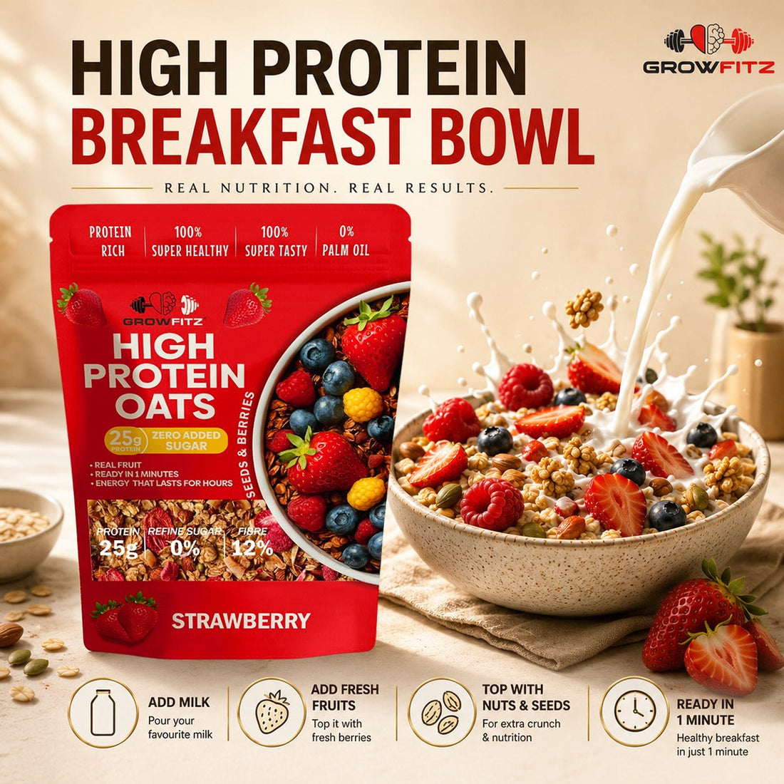 High-Protein Oats: The Best Way to Fuel Your Morning