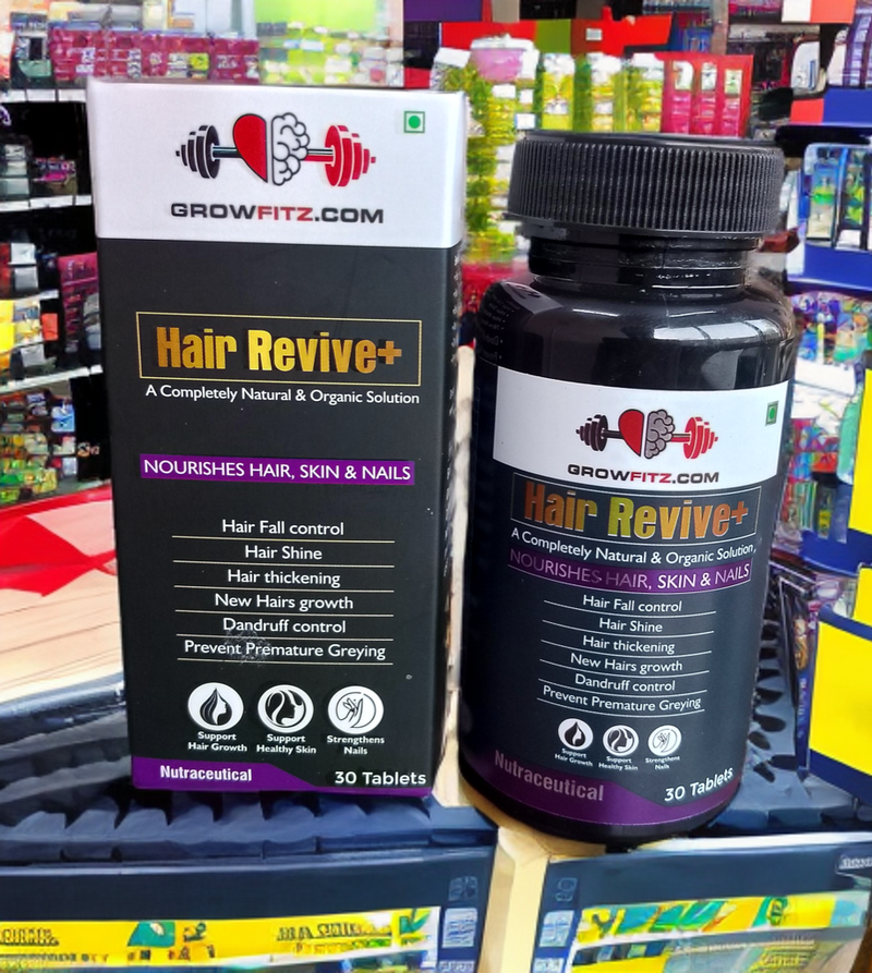 Hair Revive + (Natural Solution for Hairs)