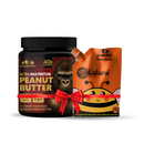 Ultra High Protein Peanut Butter with Honey from Natural Wild Forests | Combo | 900gm