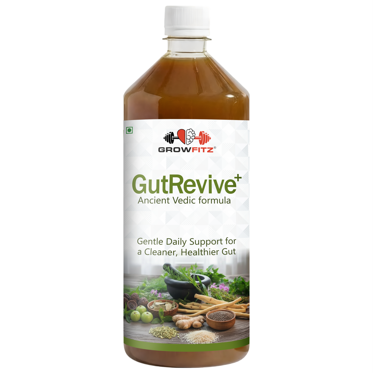 Gut Revive+ | For Gut, Liver Detox & Digestive Support | Herbal Juice | 1L