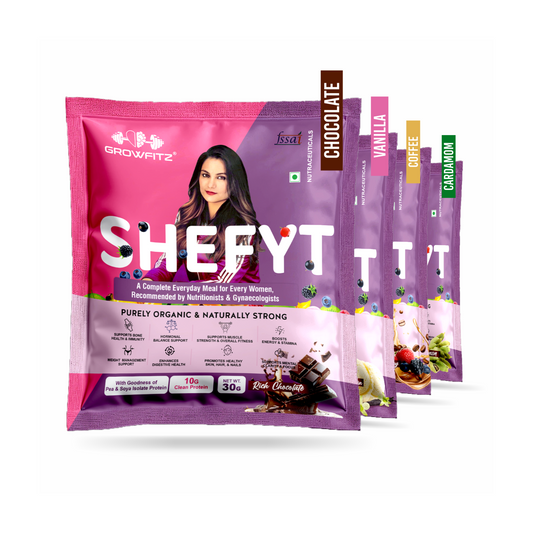 Shefit | Plant Protein - 4 Flavours | 30g x 8 Pouches