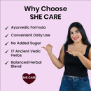 Growfitz She Care Herbal Juice 1000ml | Advanced Ayurvedic Formula for PCOS/PCOD, Hormonal Balance & Period Health | With Shatavari, Ashok Chaal, Amla & Giloy | No Added Sugar