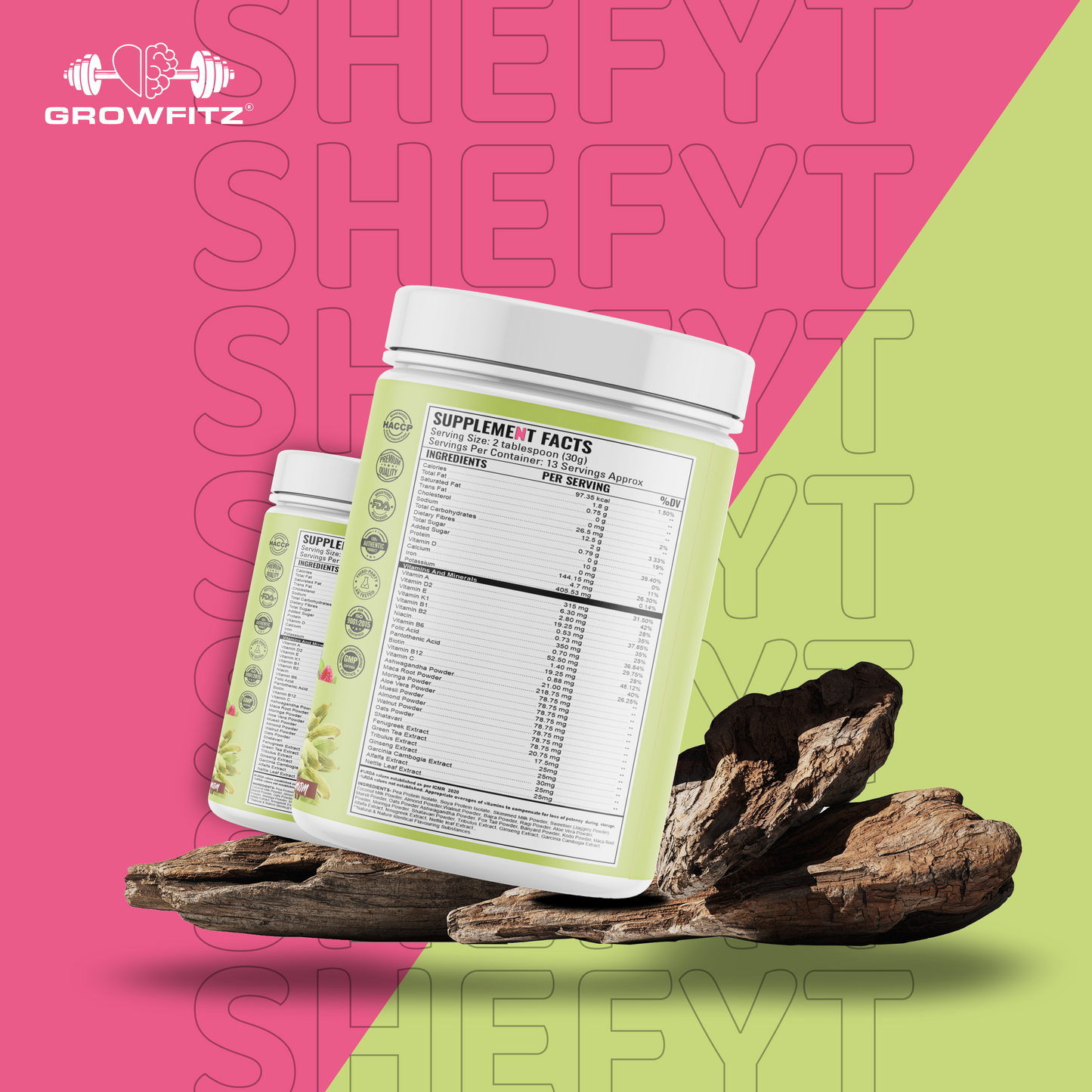 Shefit | Plant Protein | Cardamom (Elaichi) | Nutritional Meal for Women
