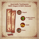 Vedodent Herbal Ayurvedic Red Toothpaste | Germ & Cavity Protection | 100g