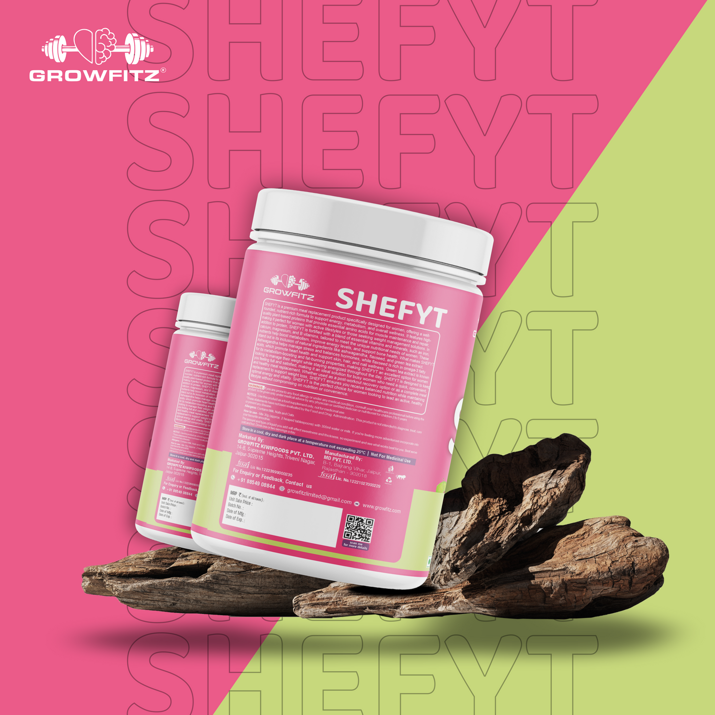 Shefit | Plant Protein | Cardamom (Elaichi) | Nutritional Meal for Women
