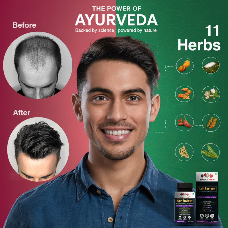 Hair Revive + (Natural Solution for Hairs)