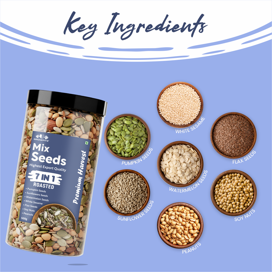 Roasted Mix Seeds 7 in 1 | 500gm