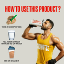 Clean Beast Mass Gainer | 23g Protein, 3g Creatine & 95g Carbs | 100% Cereal Based | 500g