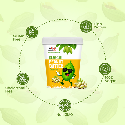 Elaichi Peanut Butter | 27g Protein | 400gm