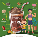 FitKid Chocolate Nutrition Shake for Kids 400g | Natural & Pediatrician-Backed | Growfitz