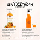 Himalayan Sea Buckthorn Pulp Concentrate 500 ML | Cold-Pressed | Makes 80 Glass, Natural Vitamin C, Omega 3 6 7 9, Antioxidants | Immunity, Skin Glow & Gut Health Support | Seabuckthorn Juice