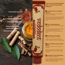 VEDODENT Ayurvedic Toothpaste Combo | 100% Natural | 2 Toothpastes + 2 Bamboo Brushes + 2 Tongue Cleaners