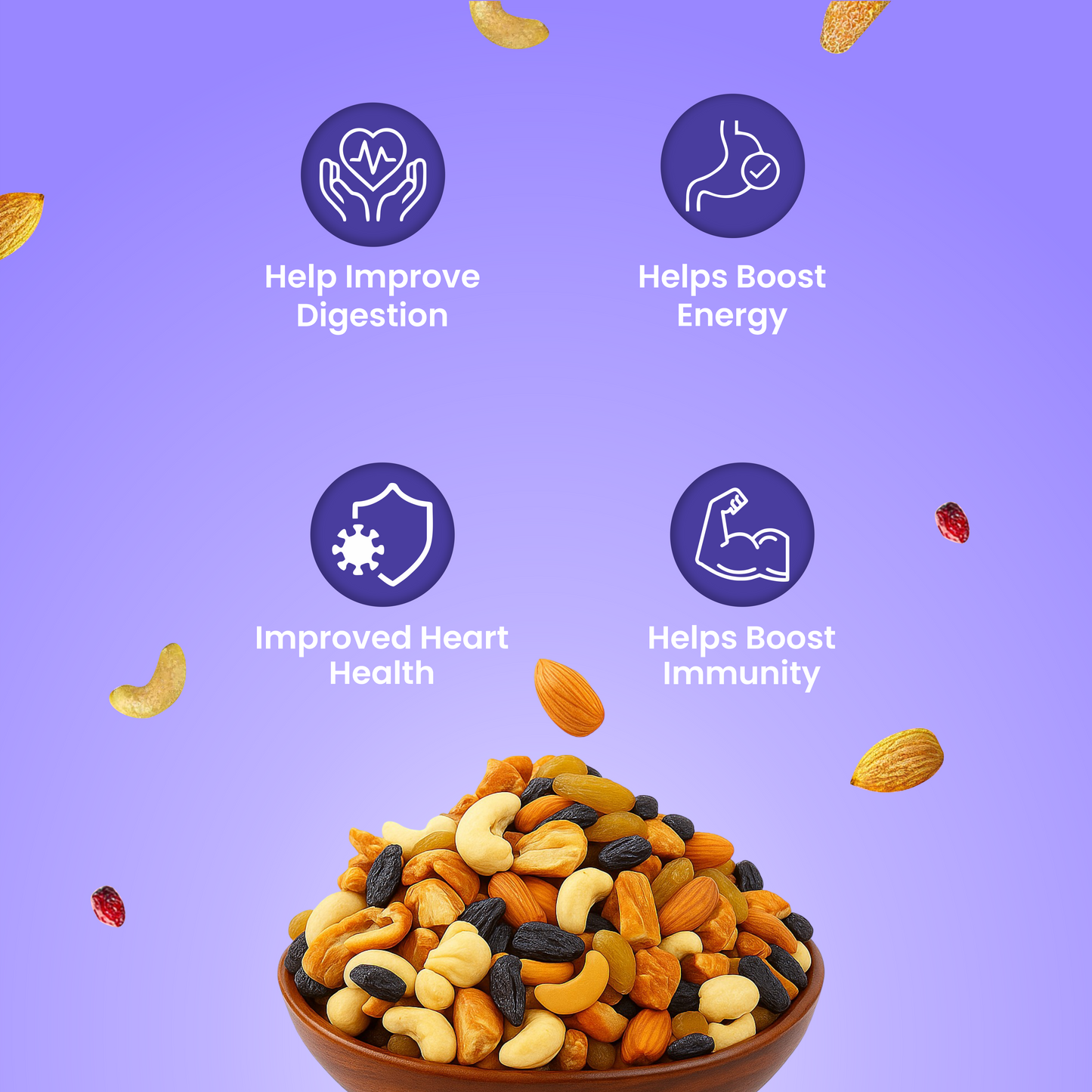 Dry Fruits | Premium Trail Mixed | 400g