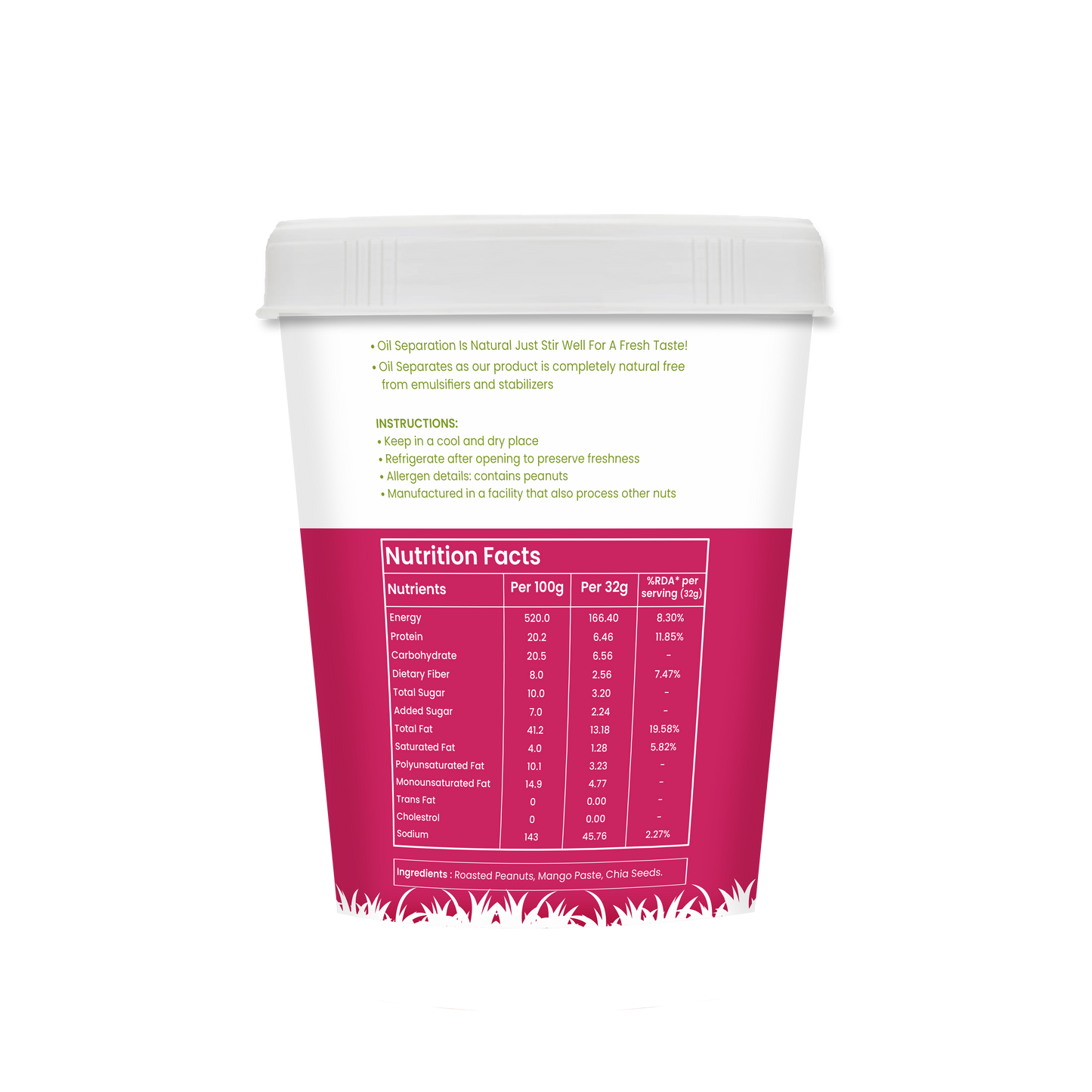 Mango & Elaichi Peanut Butter Combo | 800gm | Pre-Order Now