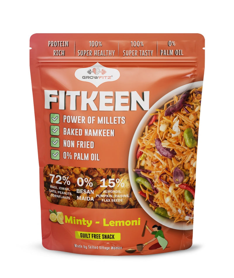 FITKEEN - Baked , Zero Oil Tasty Namkeen