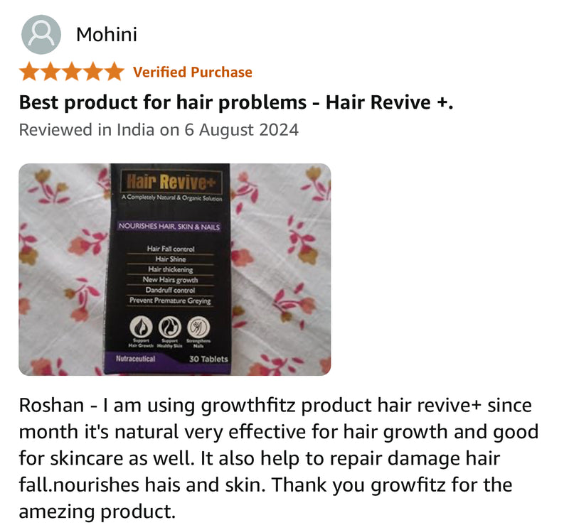 Hair Revive + (Natural Solution for Hairs)