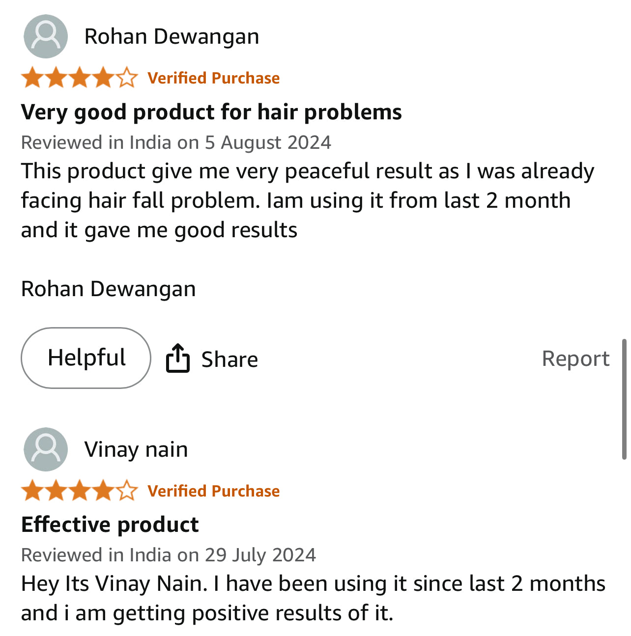 Hair Revive + (Natural Solution for Hairs)