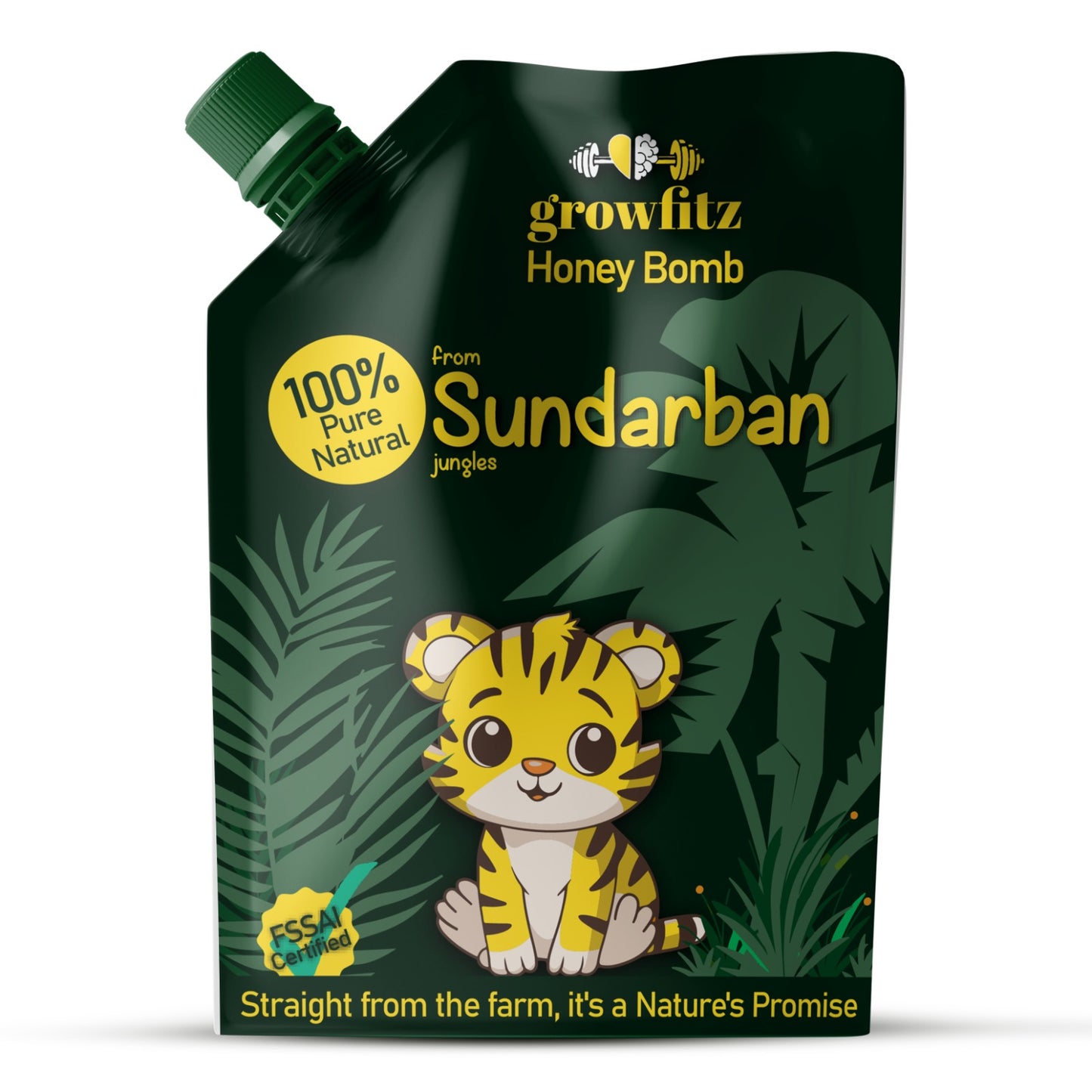 Ultra High Protein Peanut Butter with Honey from Sundarban Jungle | Combo | 900gm