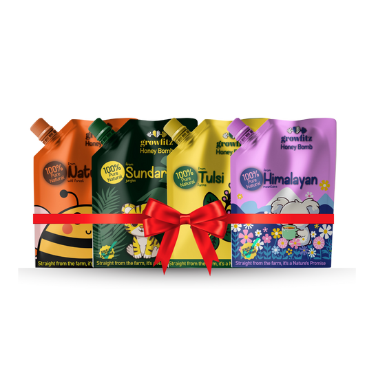 Honey Bomb Combo (4 Different Flavor Pouches) | 400g