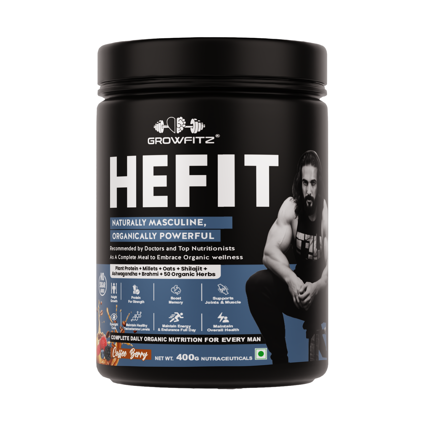 Hefit | Plant Protein | Mystic Coffee Berry