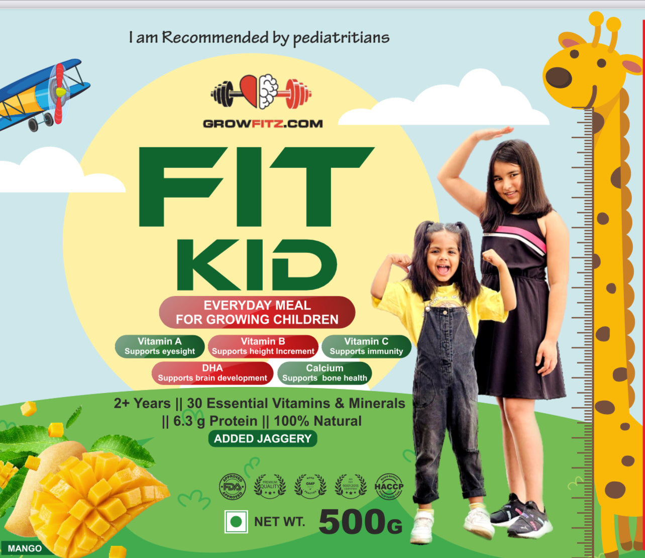 FitKid (Healthy Everyday Meal) Deep Chocolate 400g