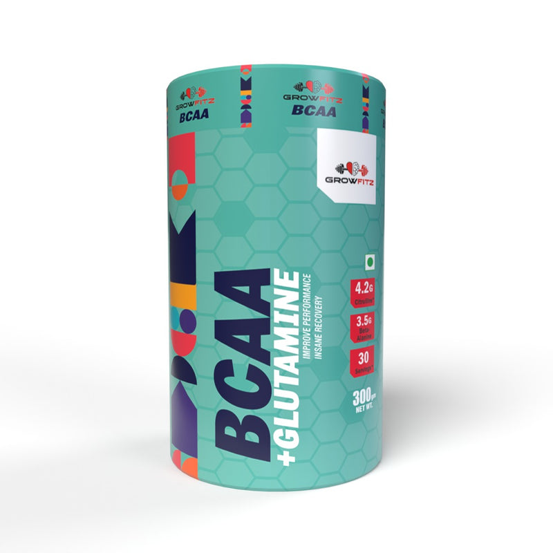 Growfitz BCAA: High Quality BCAA : Increase & Optimize Workout Time