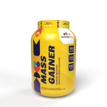 Growfitz Mass Gainer: High Quality Mass Gainer || Safest,Certified & All Natural Quality Mass/Weight Gainer